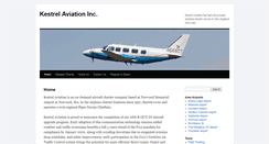 Desktop Screenshot of kestrelair.com